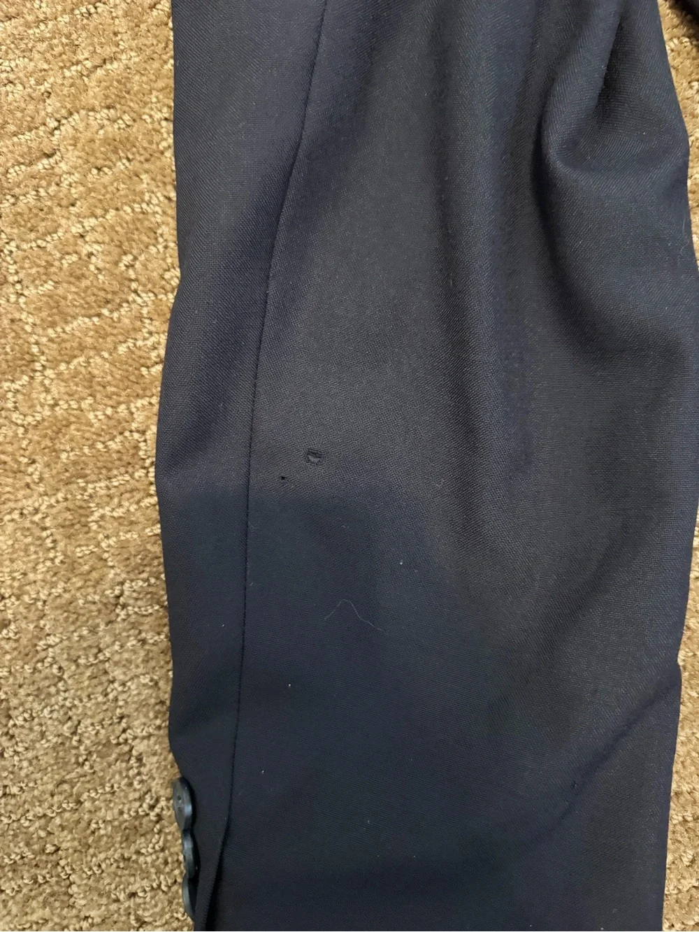 Dior Men's Dark Navy Two-Button Blazer